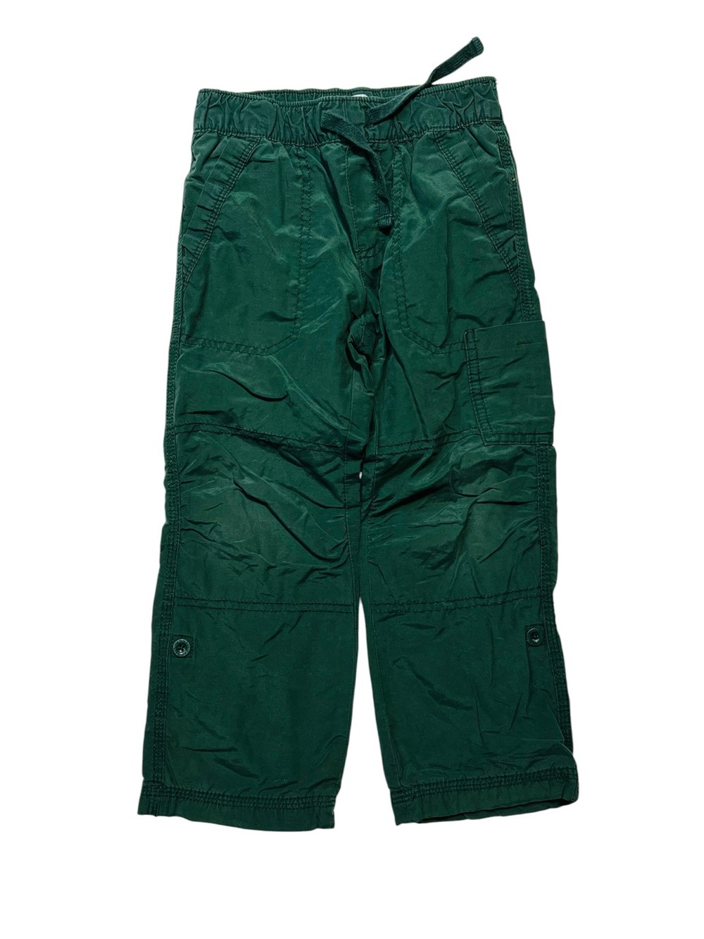 Old Navy Boys 4 Y Dark Green Kids lined‎ Cargo Pants